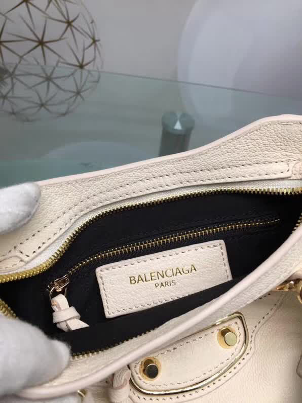 BALENCIAG巴黎世家 原版義大利進口山羊皮 小金釘 可單肩斜挎  BL1229